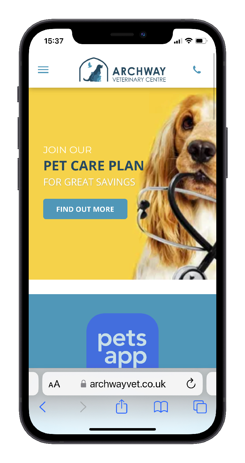Web Design Portfolio | Veterinary Website Design