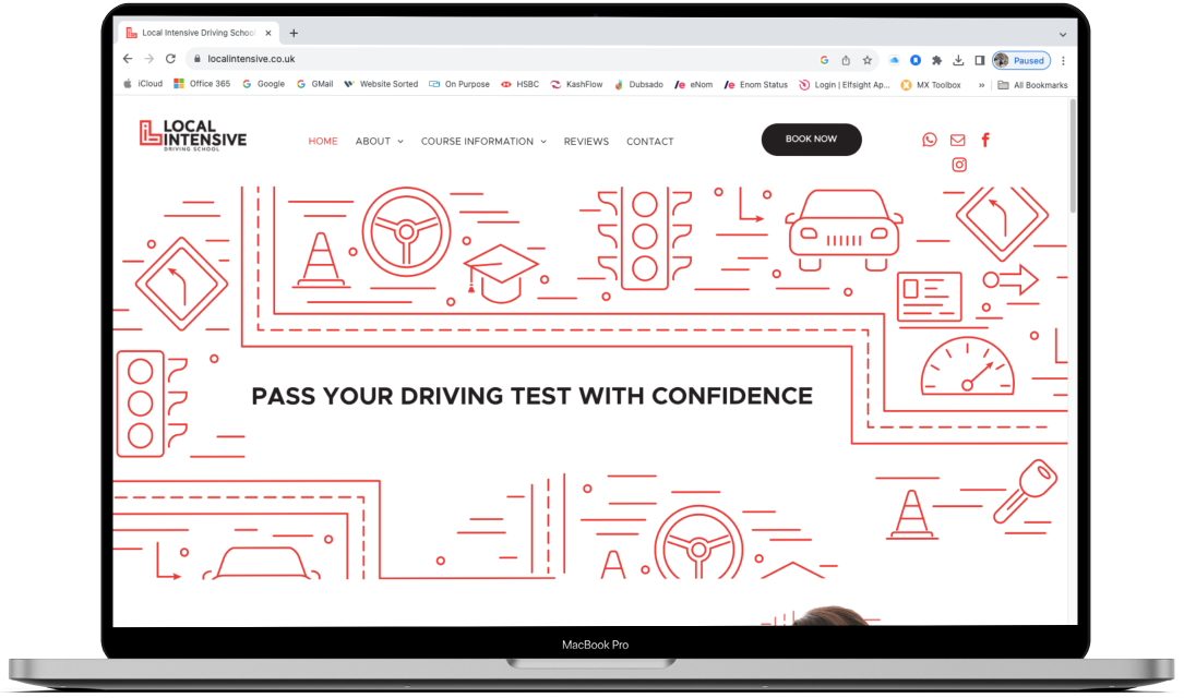 Web Design & Digital Marketing Services for Driving Schools.