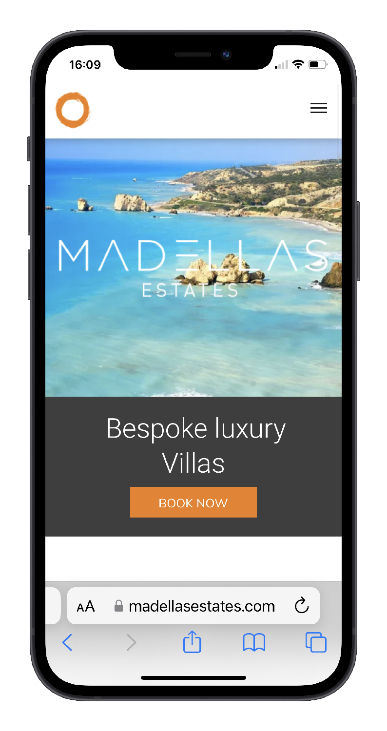 eCommerce Website Design Portfolio | Madellas Estates