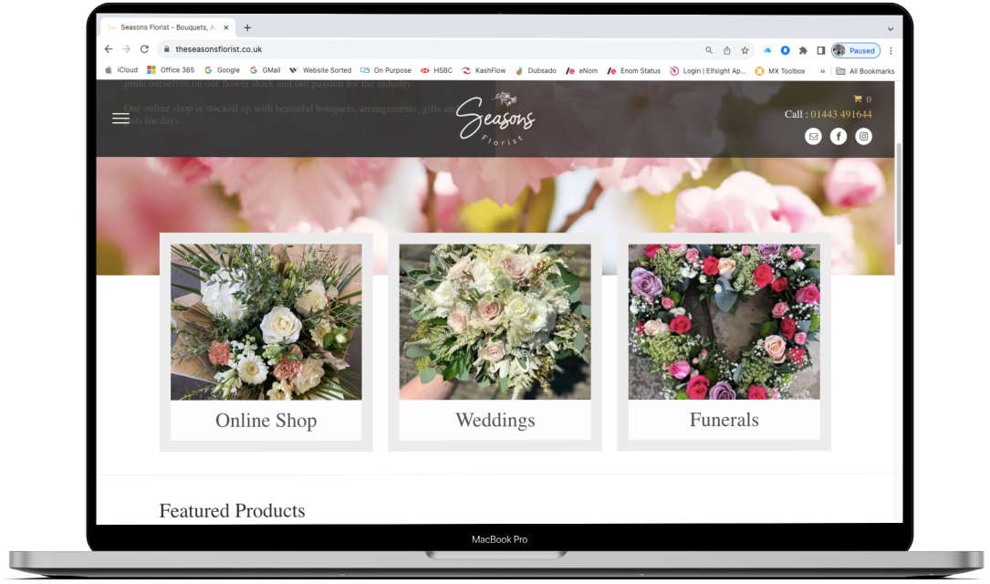 Web Design & Digital Marketing Services for Florists & Flower Shops