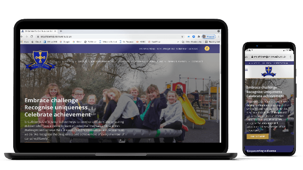 St Cuthbert's Junior School Website Design & Build | Customer Testimonial