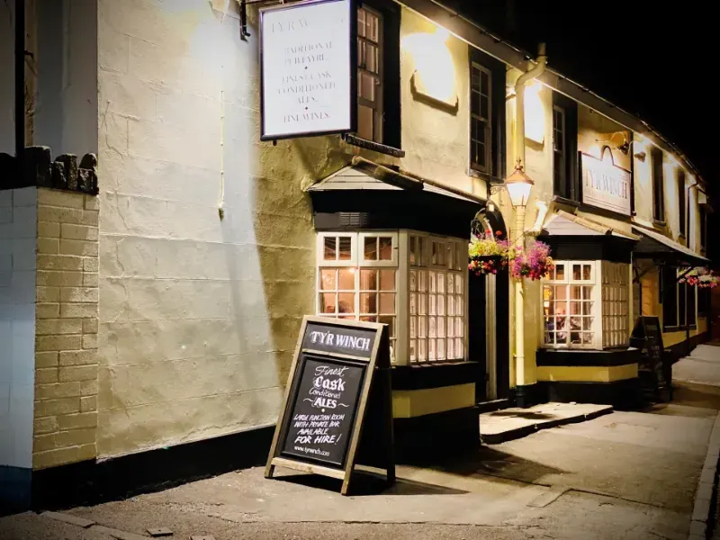 Ty'r Winch, Pub, Restaurant & Guest House Website Design