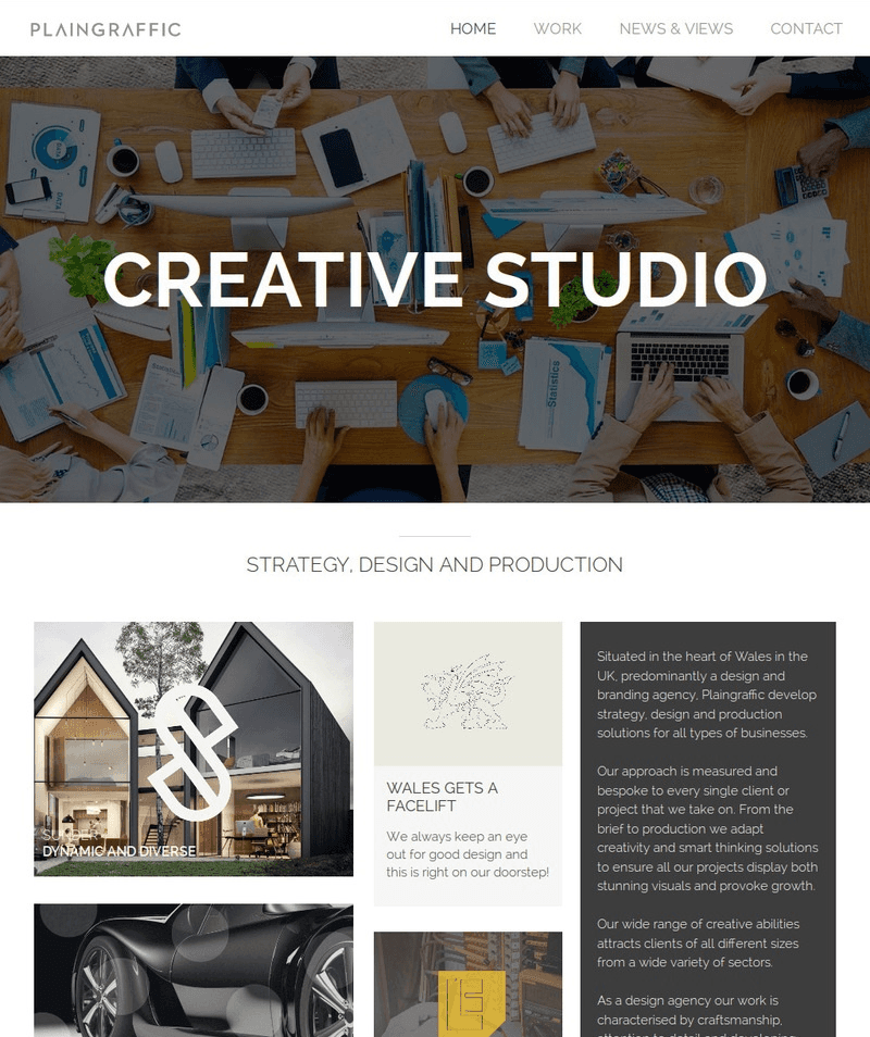 Cardiff graphic design agency launches new website