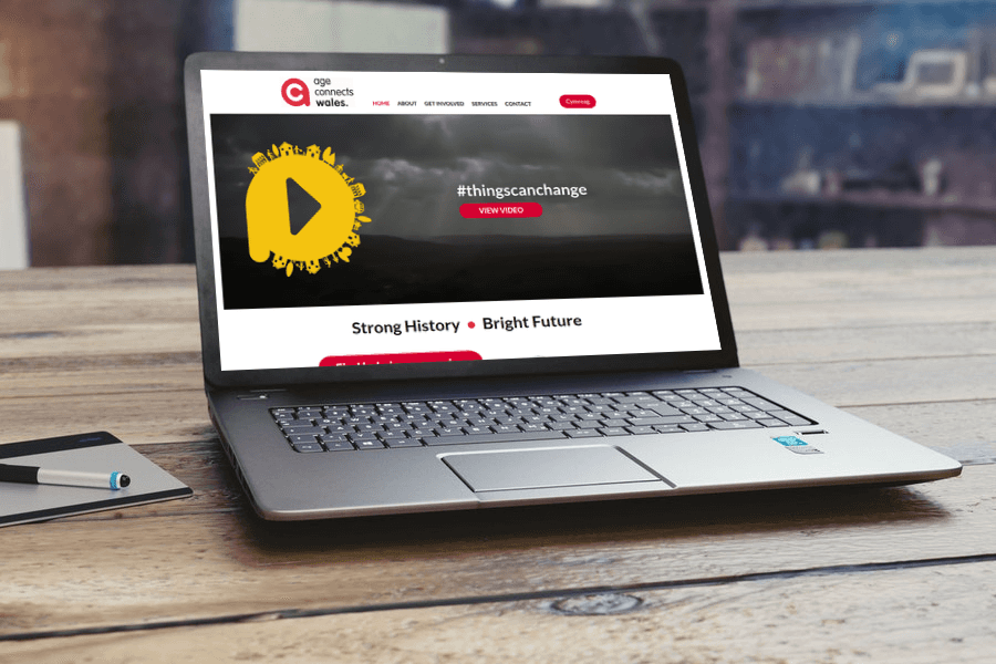 Age Connects Wales | Charity Website Design