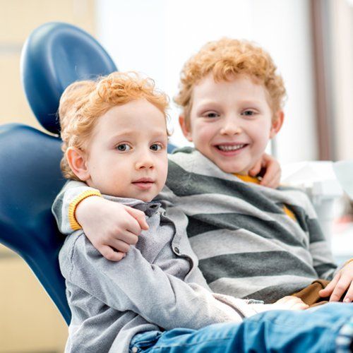 Smiling Two Kids — Allentown, PA — McKenna Dental. LLC