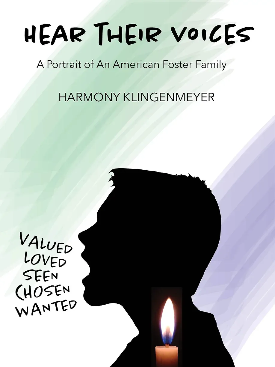 A book called hear their voices by harmony klingenmeyer