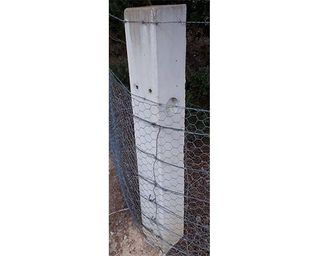 strainer post concrete products