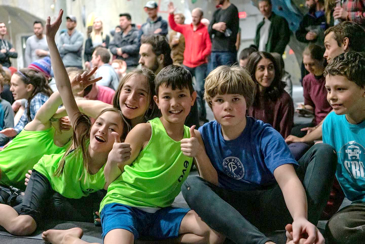 Group of smiling children