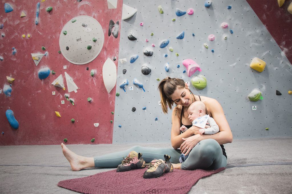 Good News: Non-mobile babies are relatively easy to climb with 