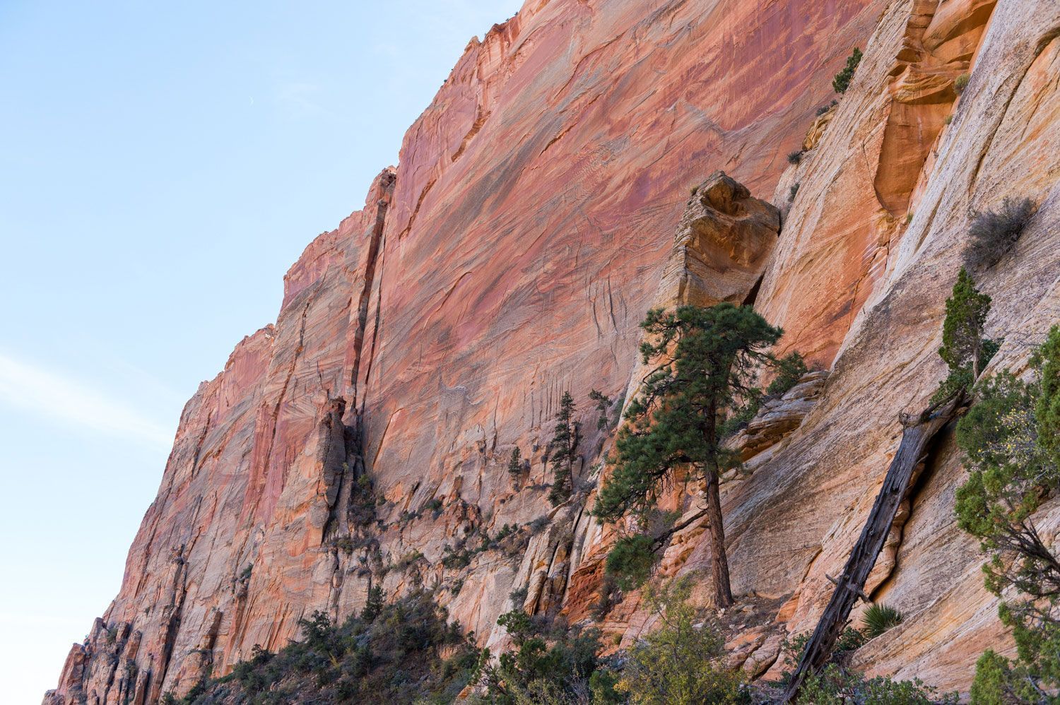 Bigg’s Crack center left. Photo: Greg Mionske