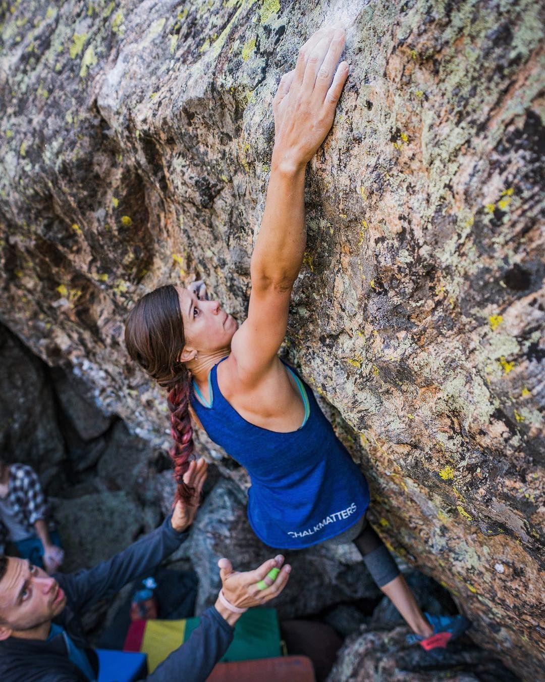 You’ll rarely see Alexandra climbing inside on the weekends. If it’s dumping snow in Louisville, she’ll drive 10+ hours to dry rock elsewhere. Photo: Jack Lester
