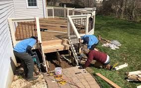 decking getting built