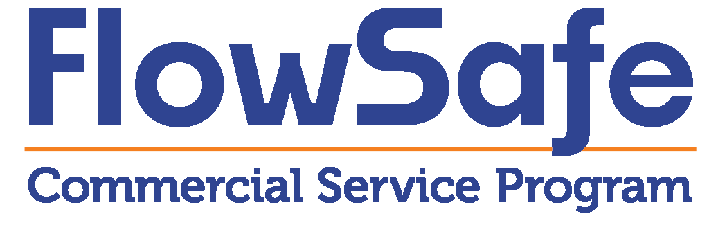 FlowSafe Commercial Service Program Logo