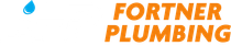 An orange letter f is on a white background.