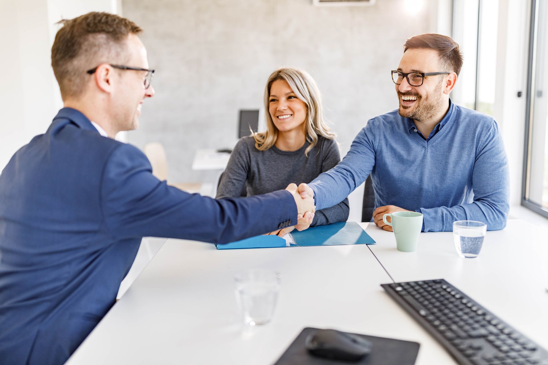 Mother and Son in a Meeting with Lawyer — Clinton Township, MI — Gigliotti & Associates, PC