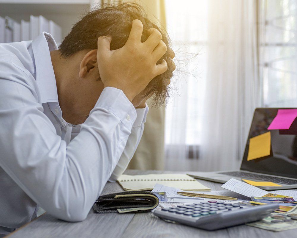 Stressed Businessman — Clinton Township, MI — Gigliotti & Associates, PC