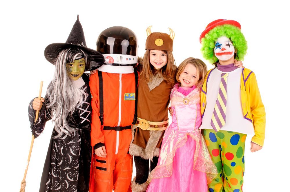 Group of Children in Halloween Costumes — Five Star Family Day Care in Singleton, NSW