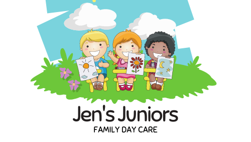 The Logo for Jen's Juniors Family Day Care — Five Star Family Day Care in Maitland, NSW