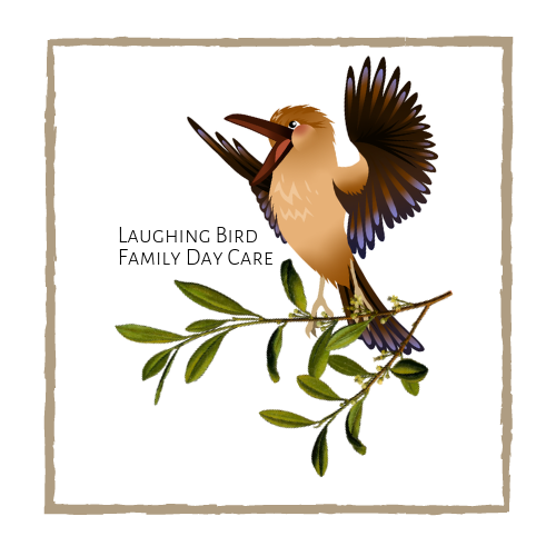 A Logo for Kidz Fun Family Daycare Shows Children Climbing a Tree — Five Star Family Day Care in Maitland, NSW