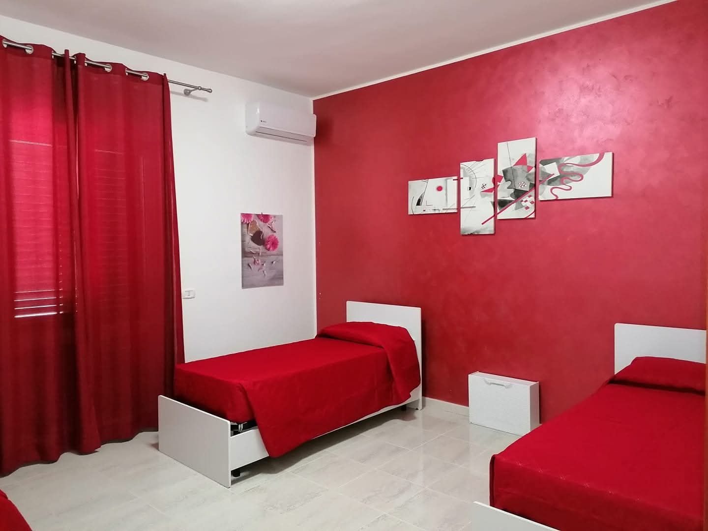 Stanza rossa in casa di riposo