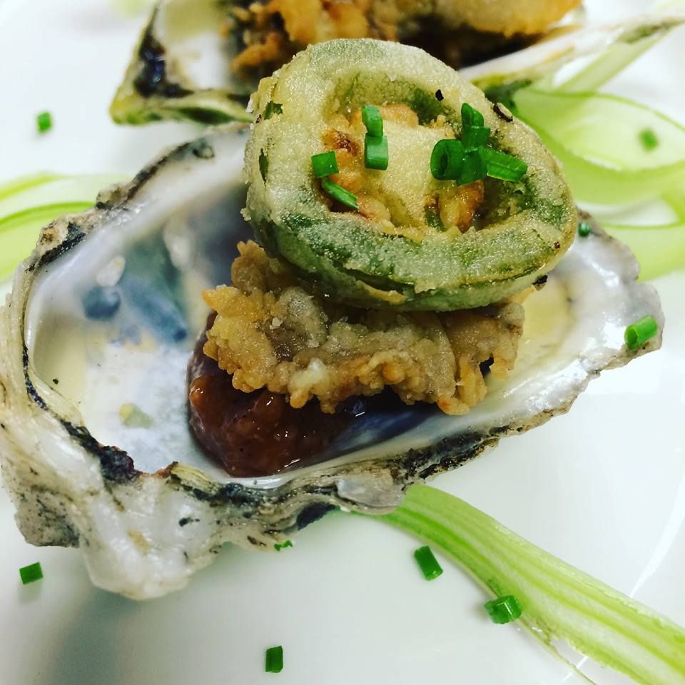 oyster dish