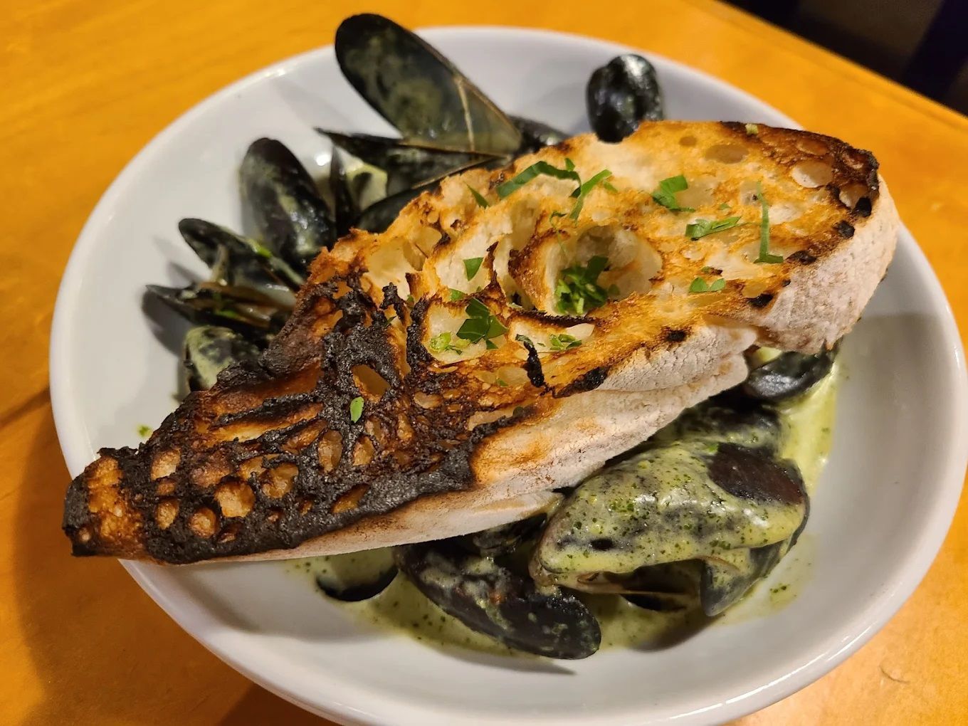 Mussels dish