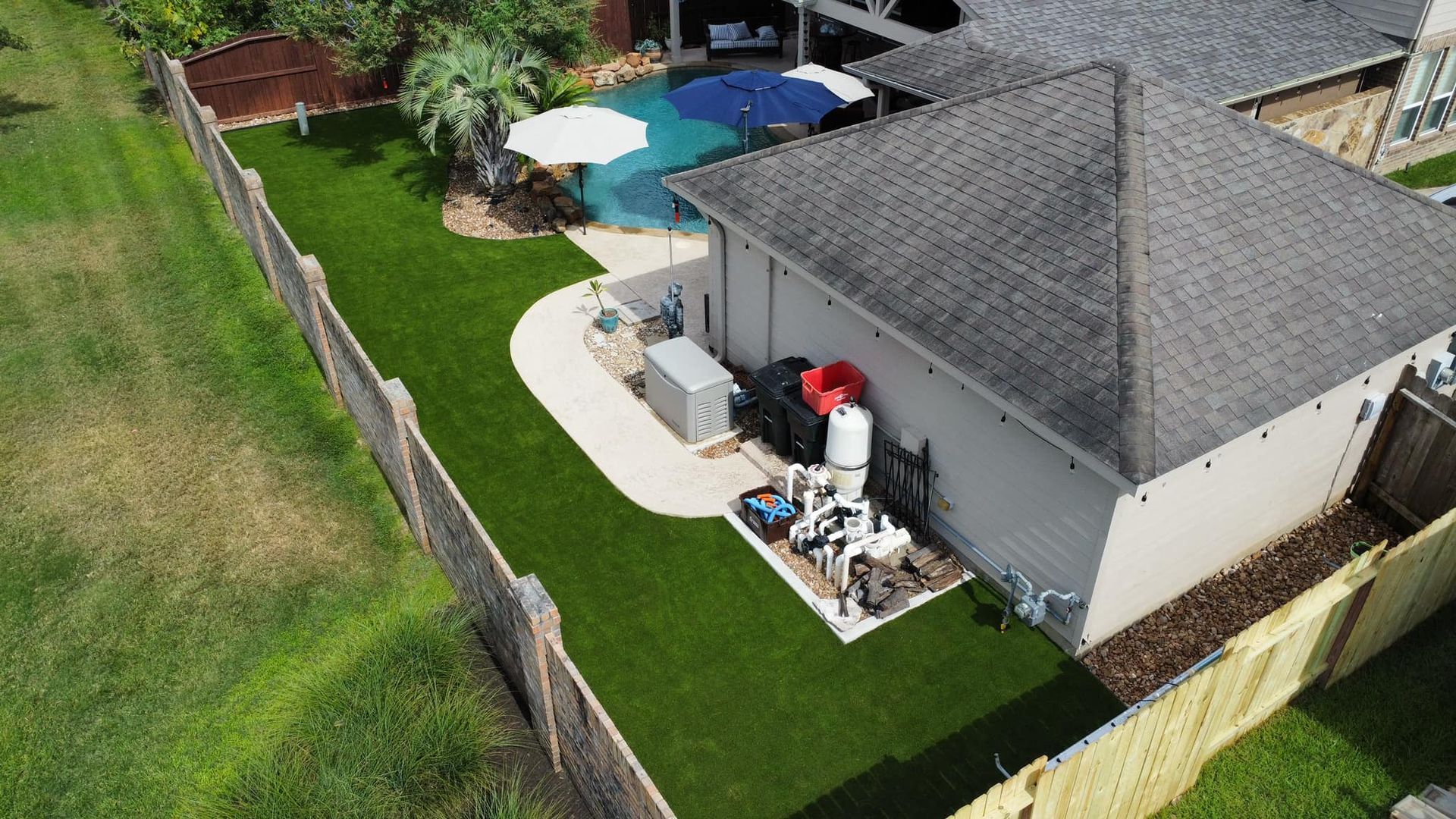 artificial turf installation, Houston TX