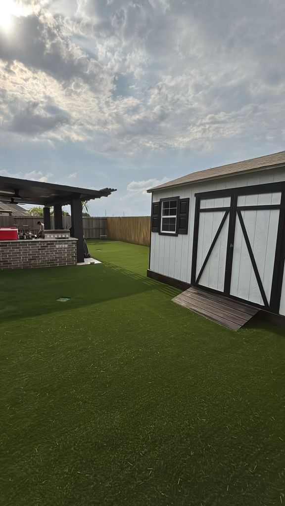 artificial turf installation, Houston TX