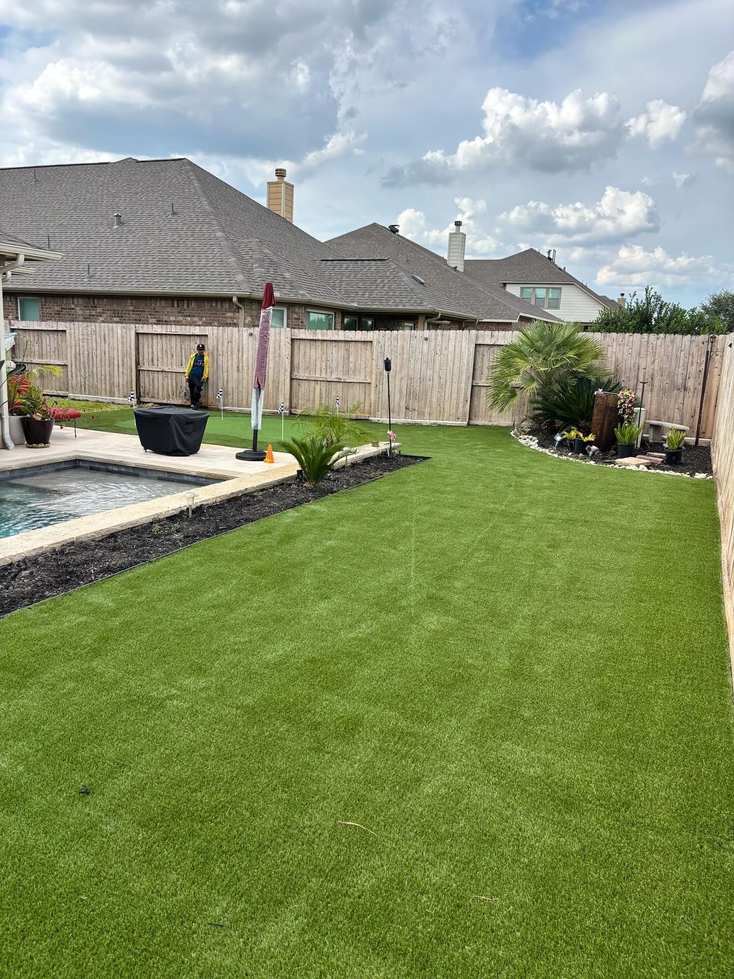 artificial turf, pet friendly, Houston TX