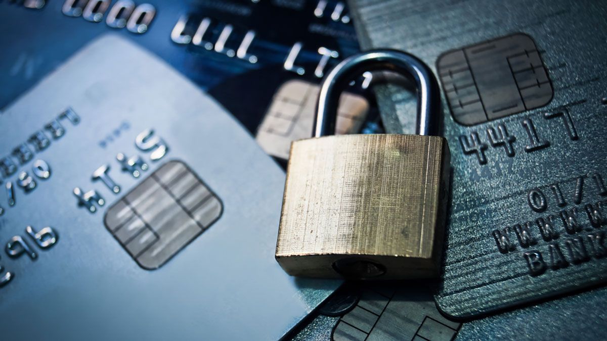 lock on debit and credit cards