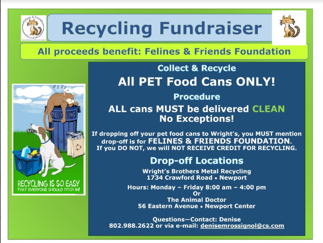 Recycling Fundraiser Flyer