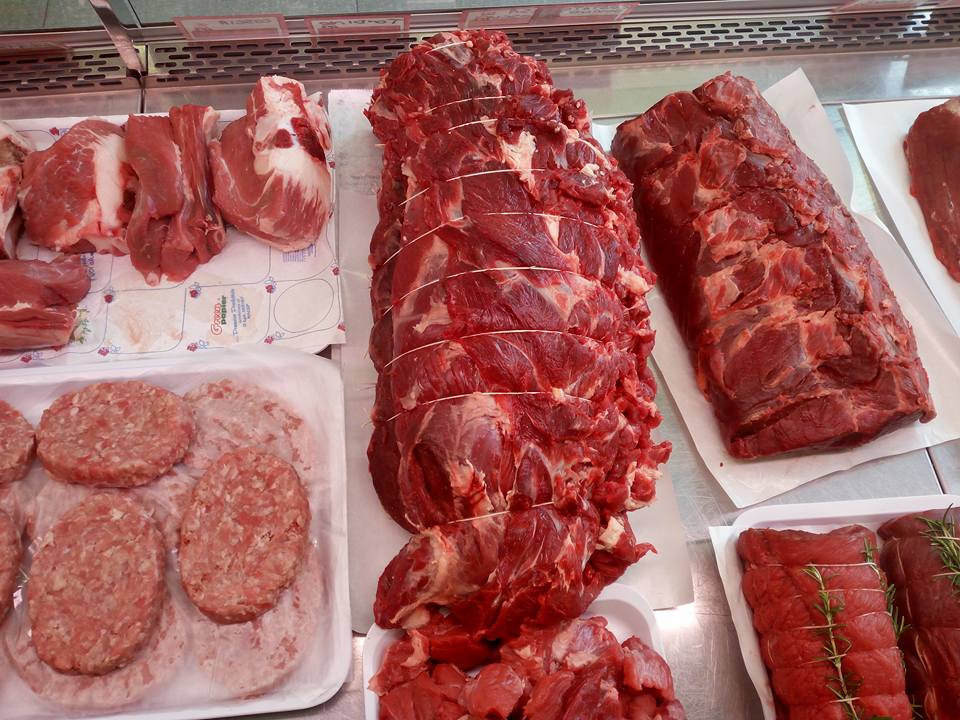 preparazioni di carne bovina