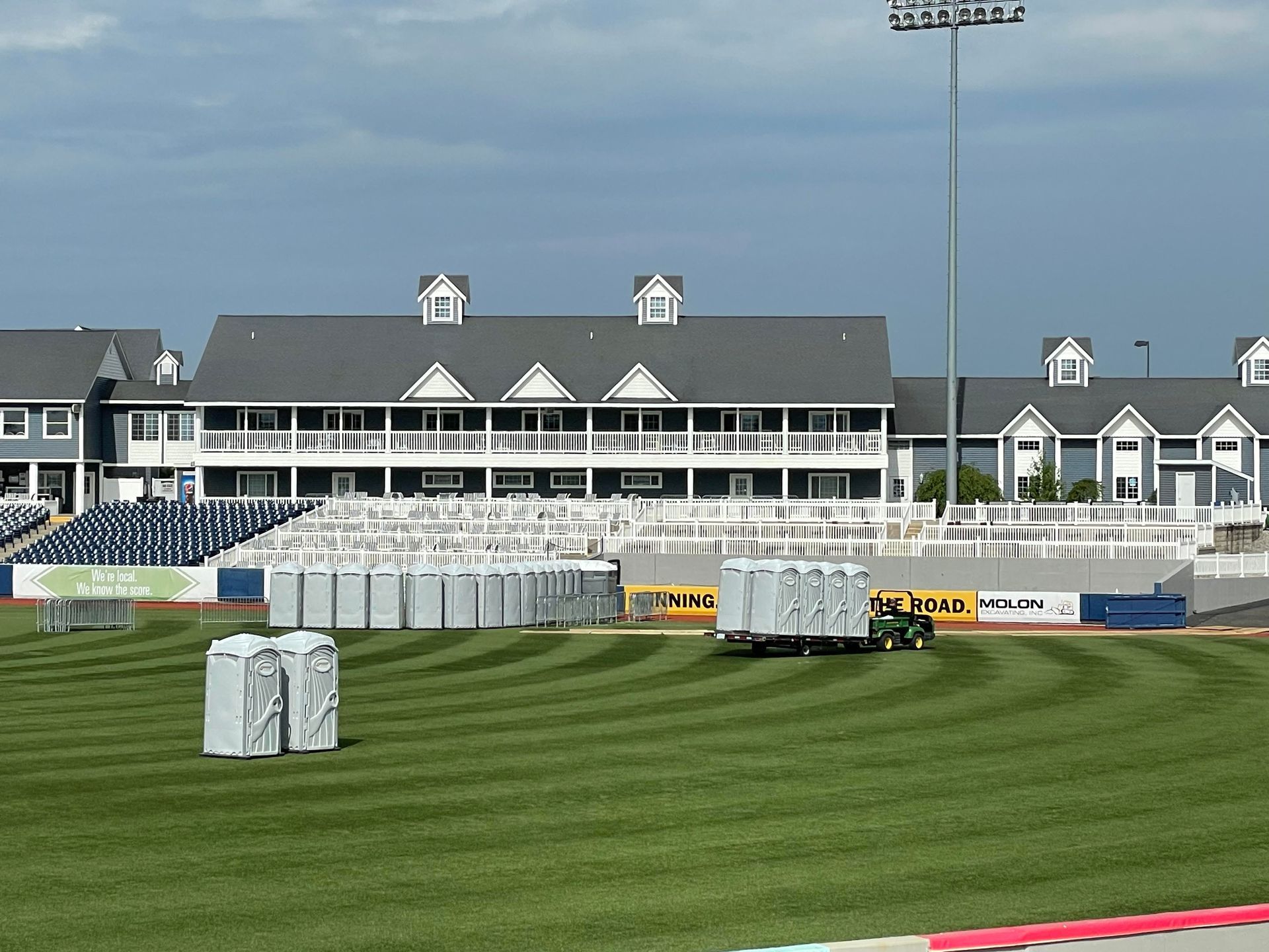 Gray Portable Toilets — Traverse City, MI — Belanger Septic Security Sanitation