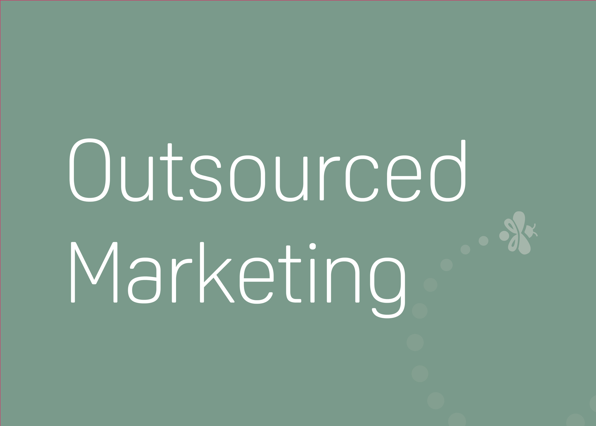 Outsourced marketing blog