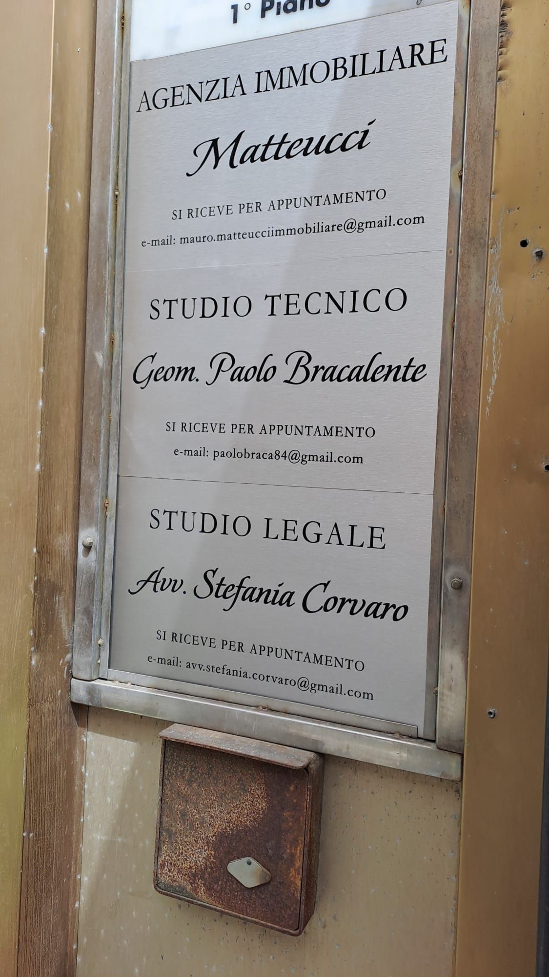 targhe studi Macerata Celaschi