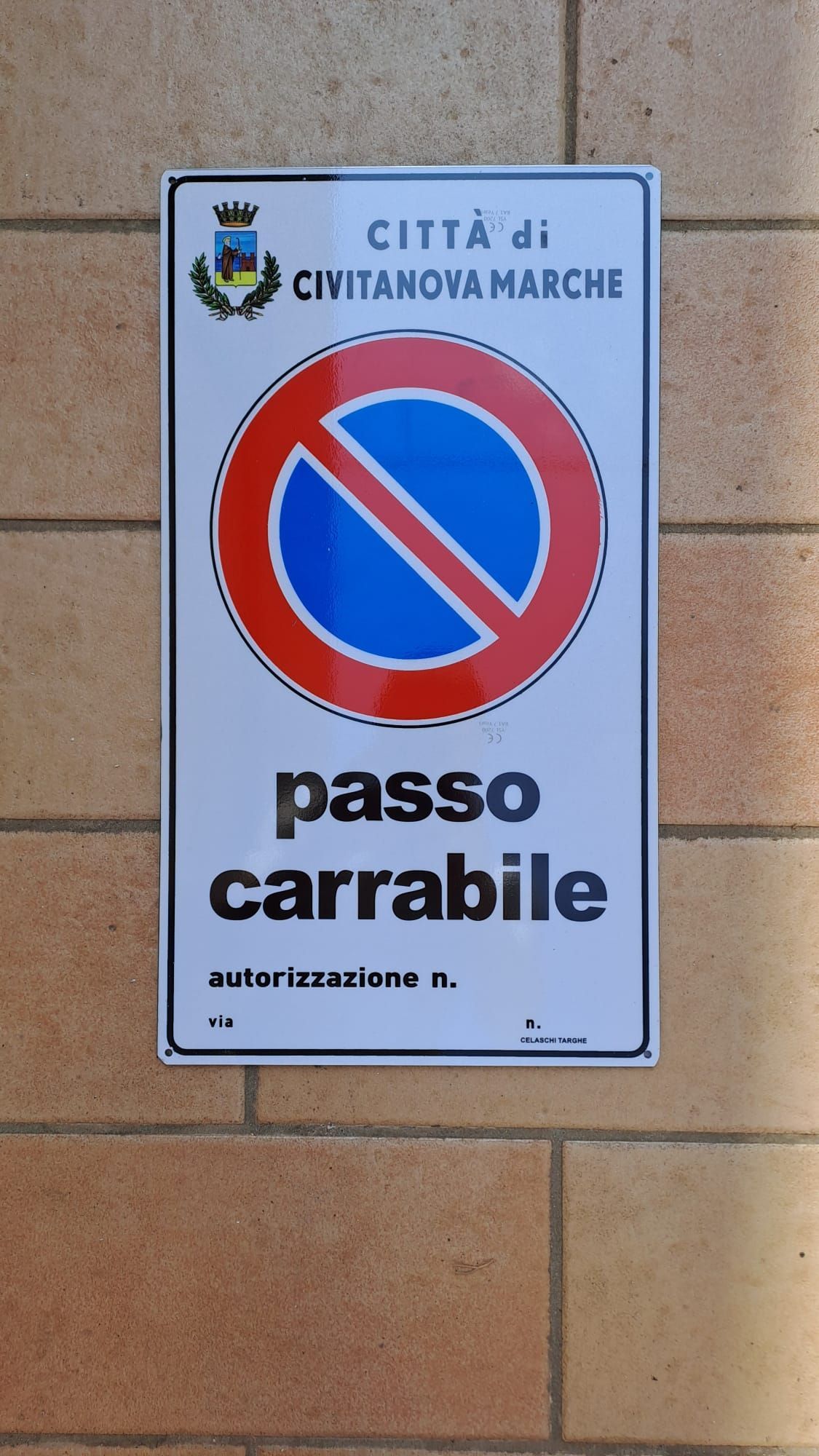 passo carrabile Macerata Celaschi