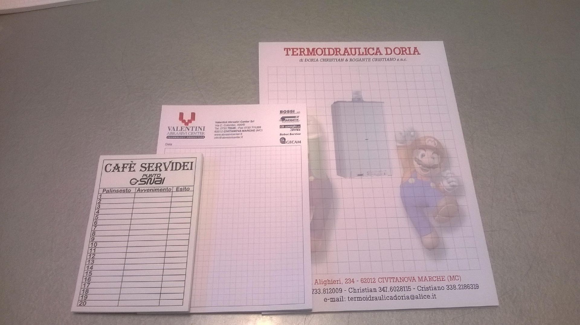 progettazione logo e blocchi Macerata