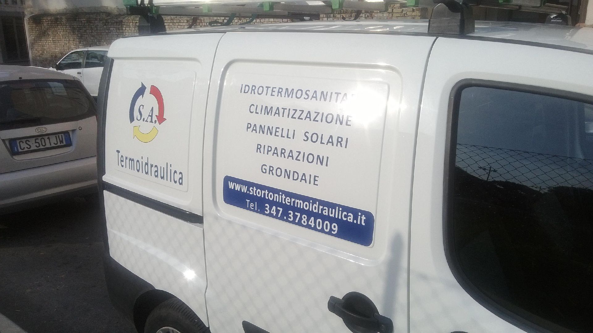 personalizzazione furgone Macerata Celaschi Targhe