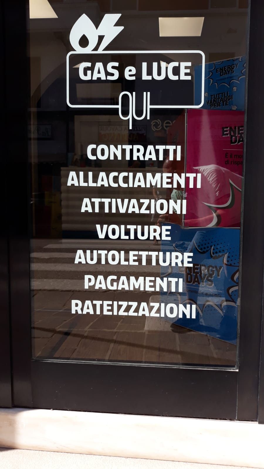 testi vetrofania Macerata Celaschi Targhe