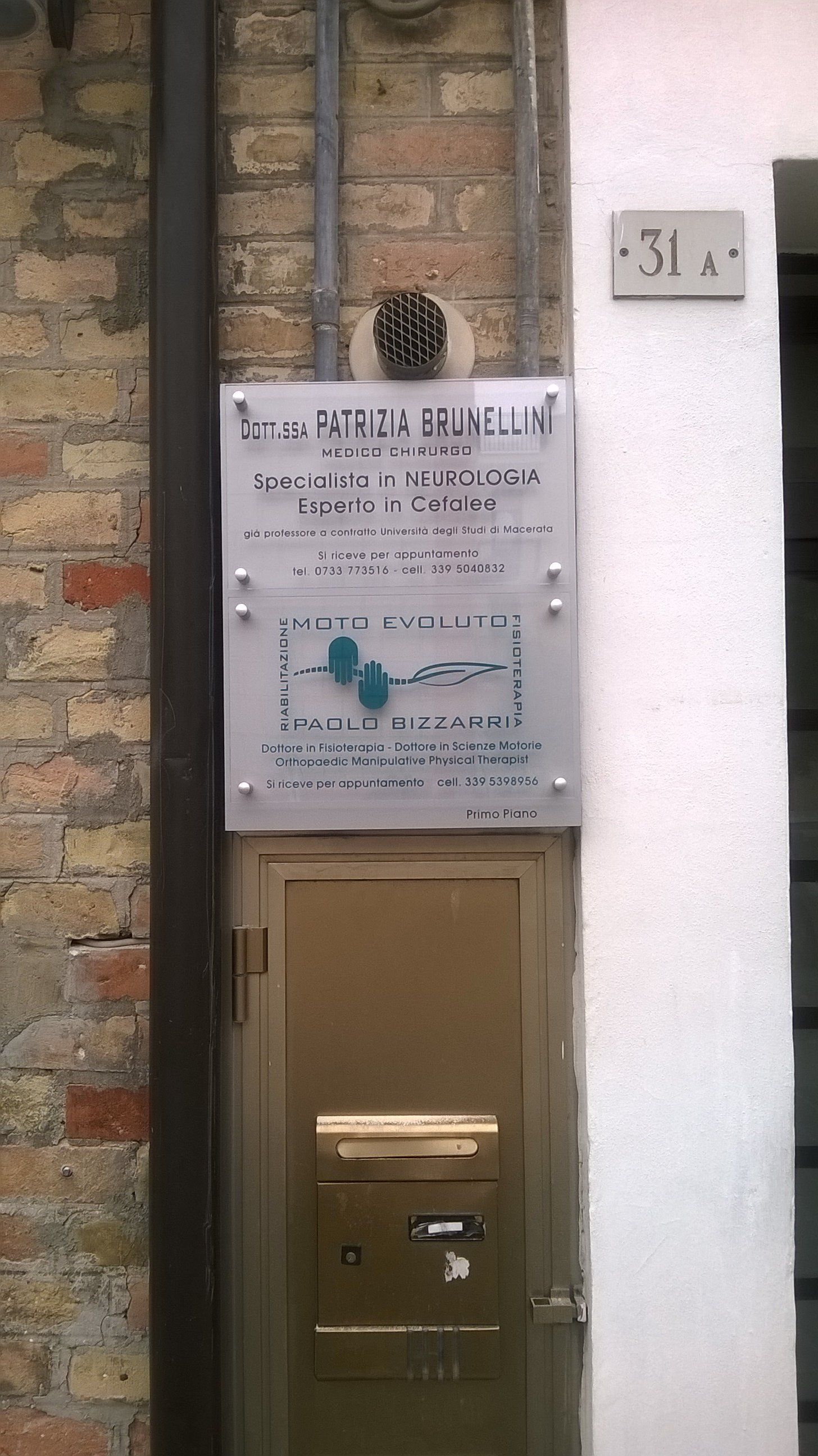 targhe per citofoni Macerata Celaschi Targhe