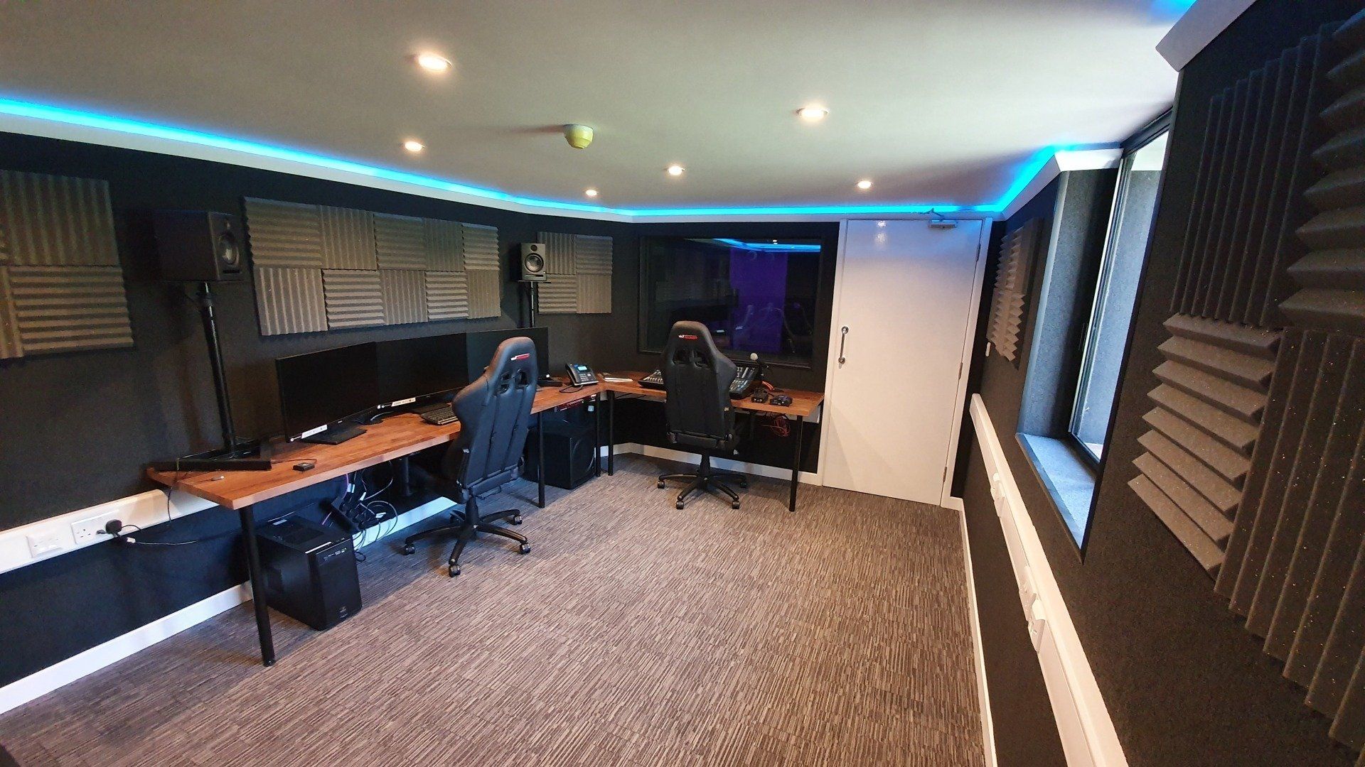Music studio soundproofing 