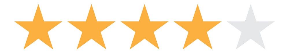 Gold stars on a white background.