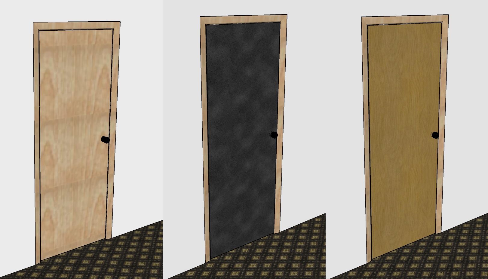 Soundproof doors