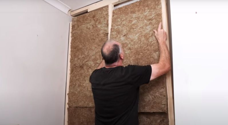 Acoustic mineral wool