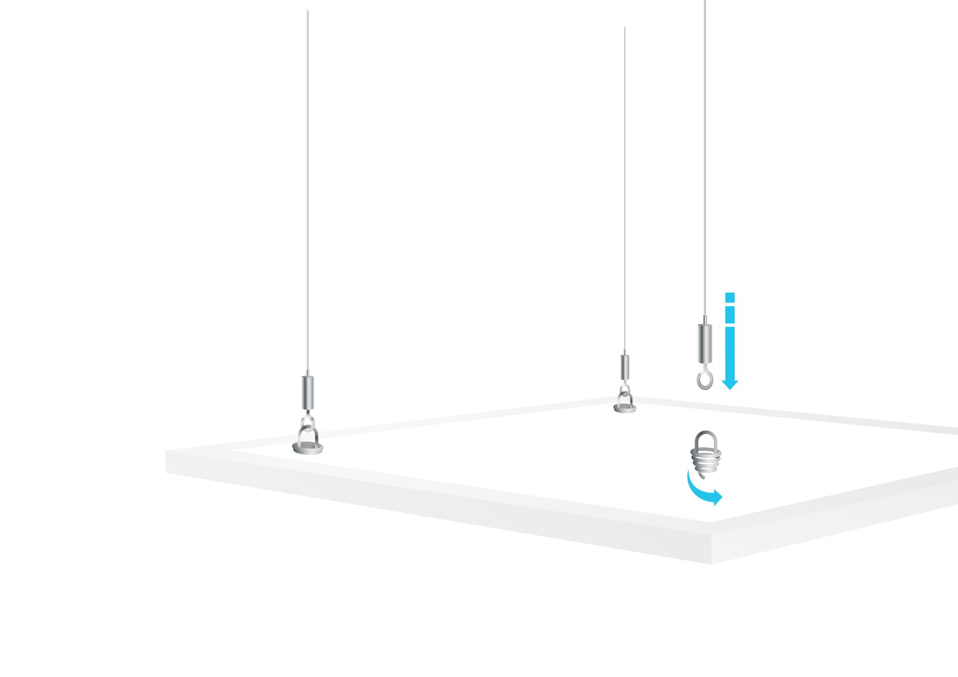 ProSound Acoustic ceiling rafts suspension kits