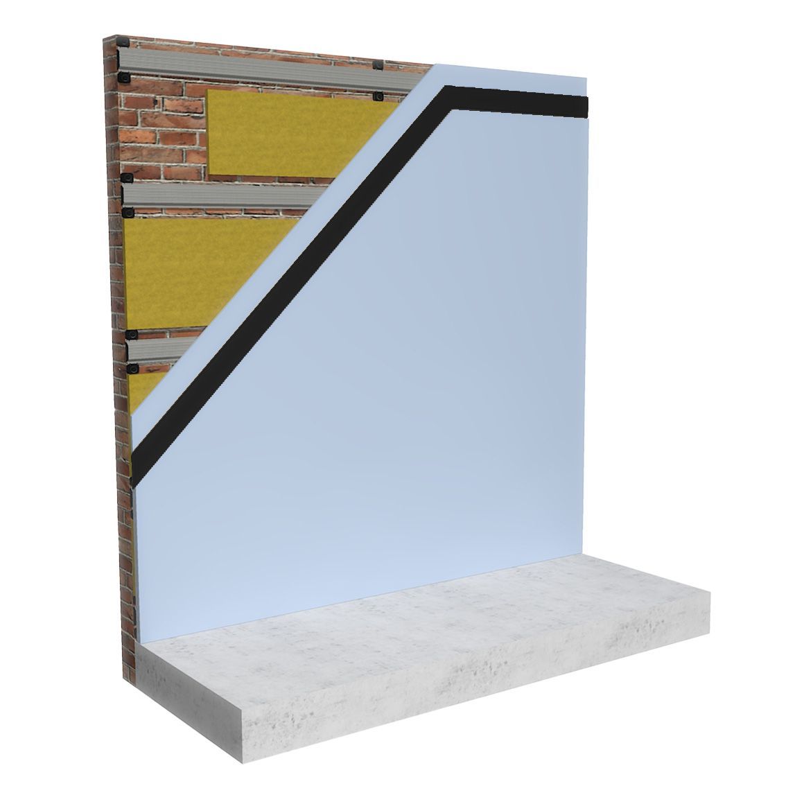 ReductoClip Direct to Wall System