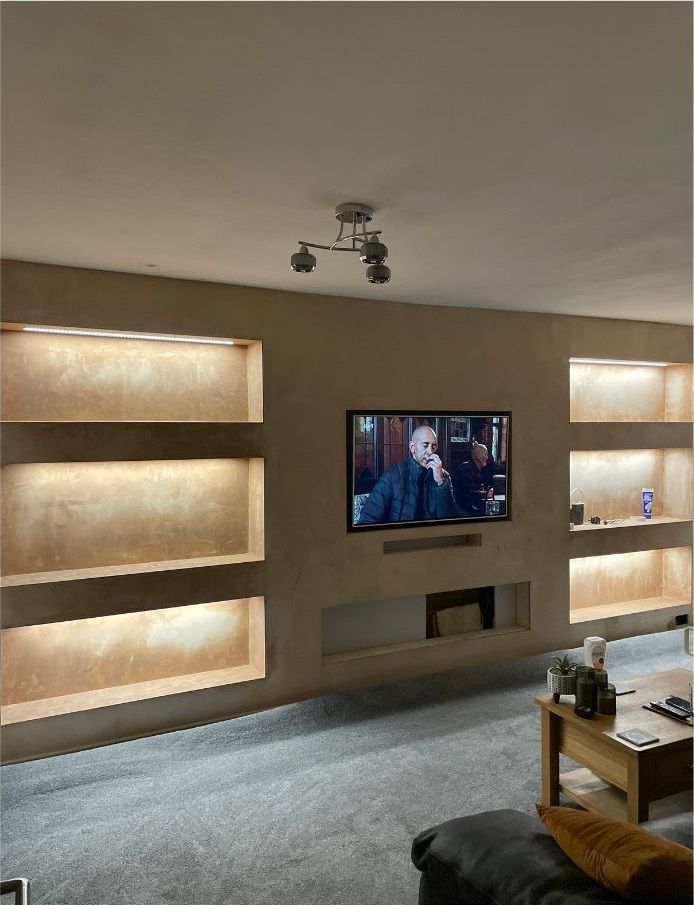 Soundproof wall with ReductoClip Independent System