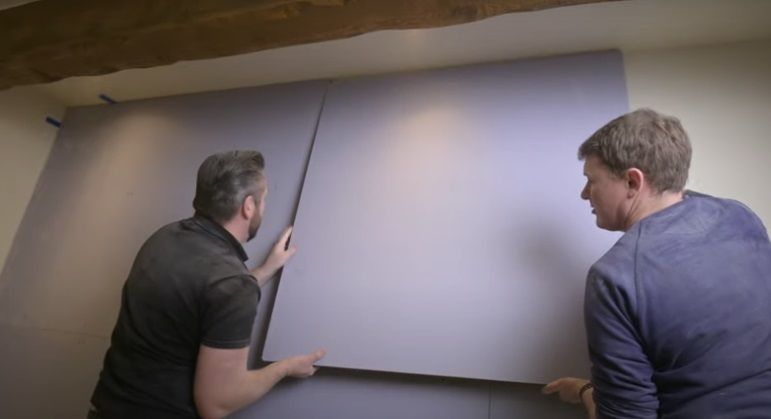 Installing SoundBoard 4 on a wall