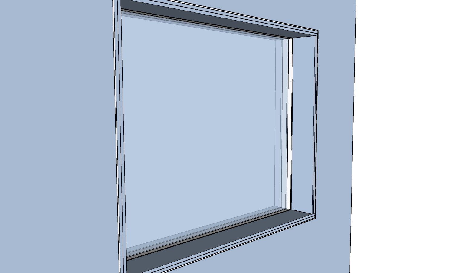 Music studio window 