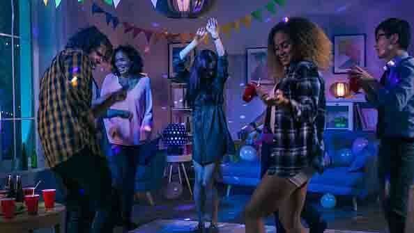 Noisy neighbours having a party